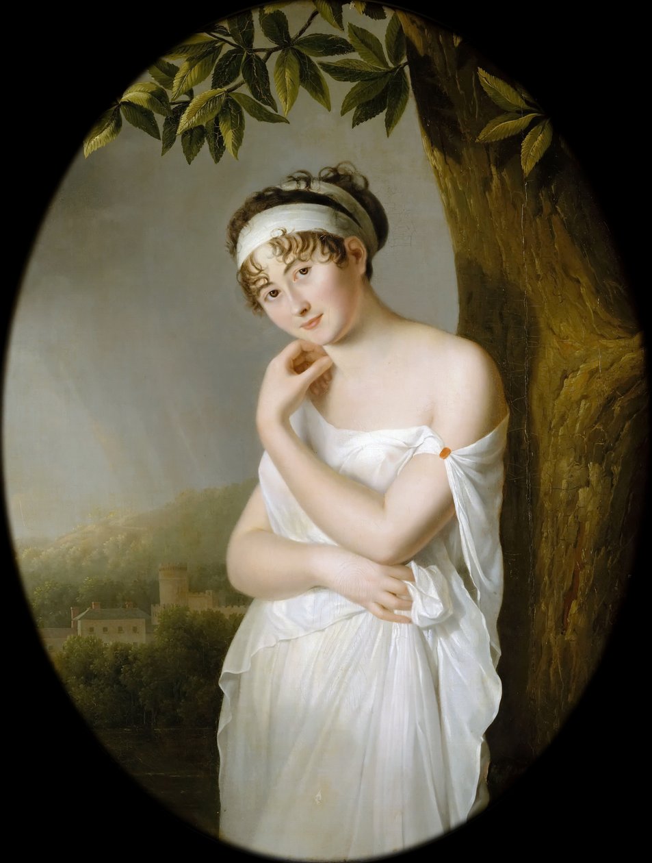 Julie Bernard 1777-1849 doğumlu Madame Récamier