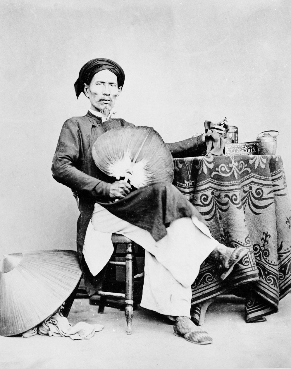 Annamite Man, Saygon, 1870