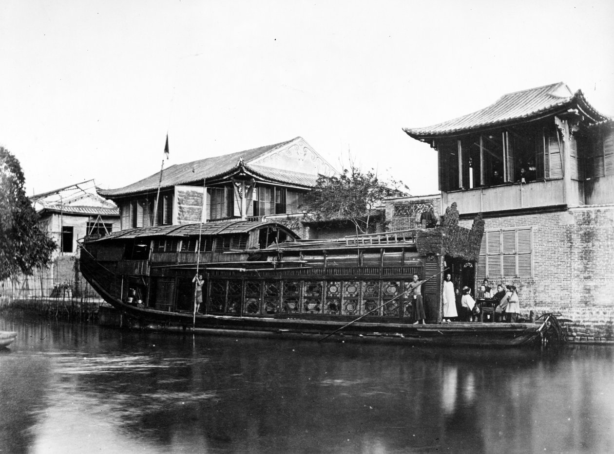 Çiçek Teknesi, Kanton, c.1880