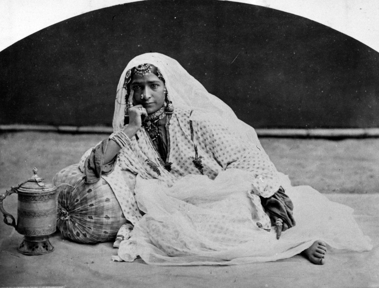 Keşmir Nautch Kız, 1860