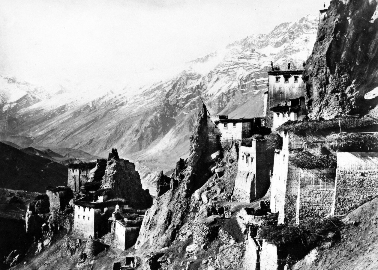 Ladakhi Köyü, c.1860-80 by European Photographer