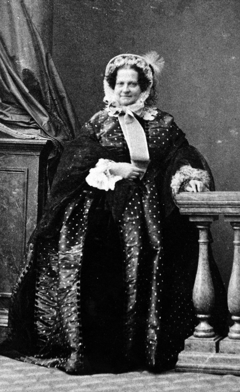 Maria Christina, İspanya Kraliçesi eşi, 1860-70 dolayları by European Photographer