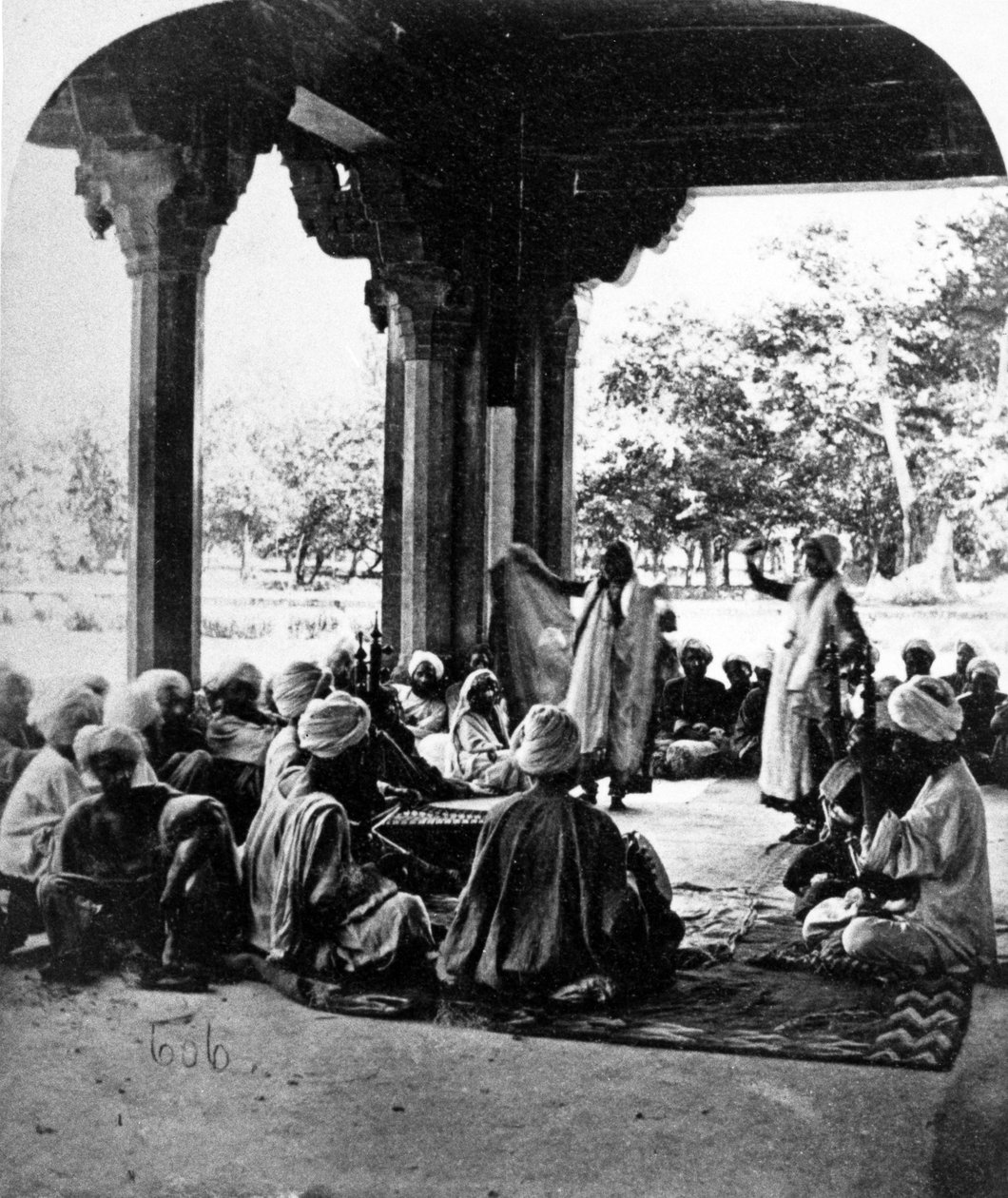 Nautch Dansı, 1860'lar by European Photographer