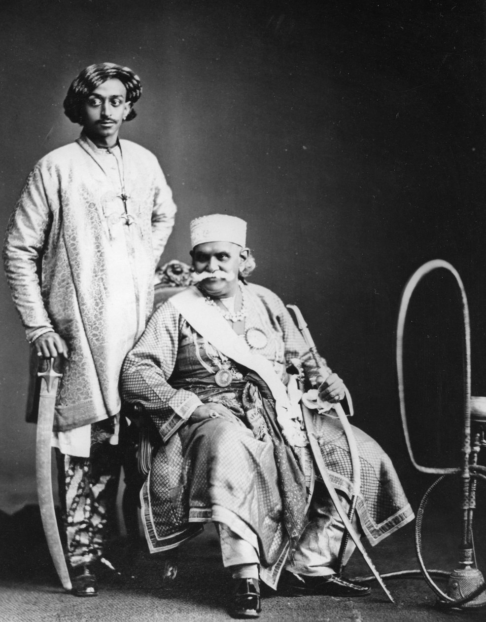 Benares ve Oğlu Mihracesi, 1870