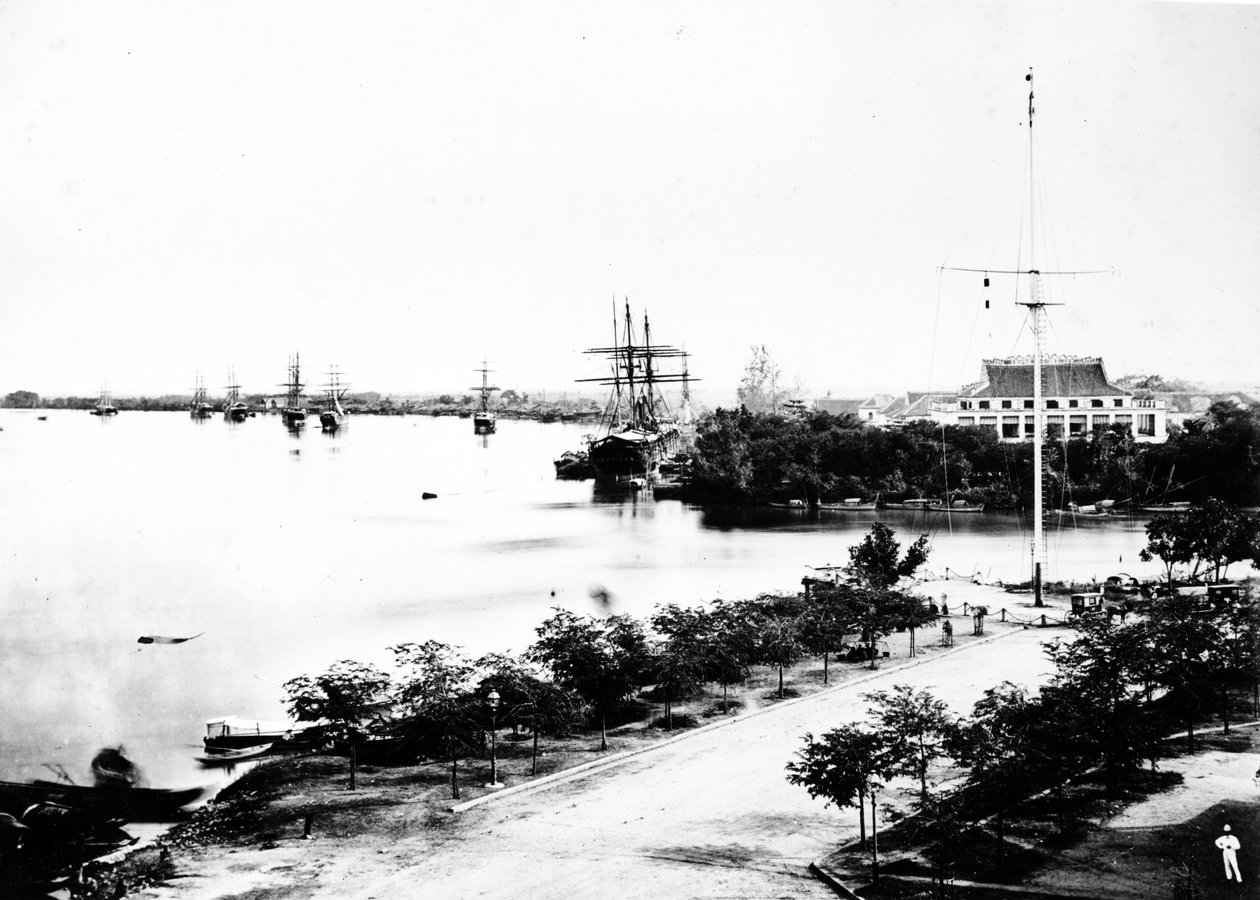 Waterfront, Saygon, 1870