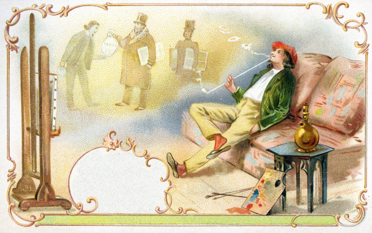 Sanatçılar Boş Düşler, 1900 by European School