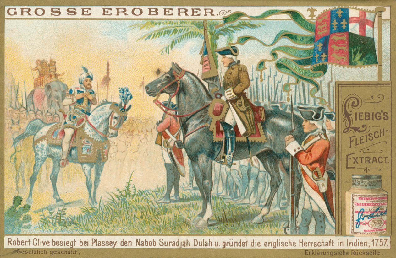 Robert Clive (chromolitho) by European School
