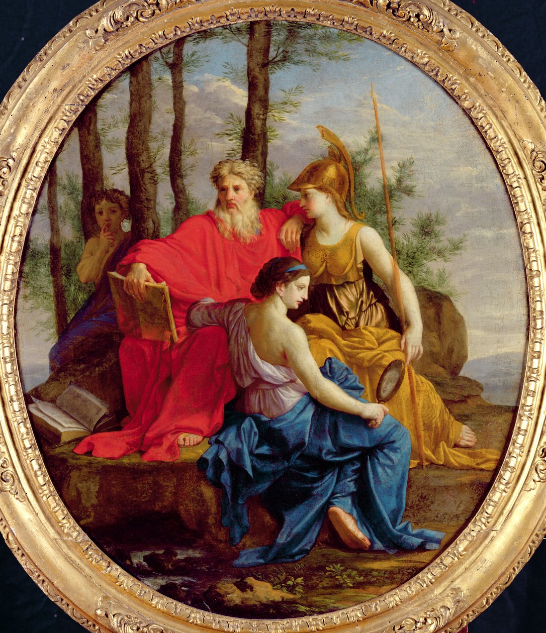Kusursuz Bakan veya Nitelikleriyle Devlet Bakanı Alegorisi, 1653 by Eustache Le Sueur