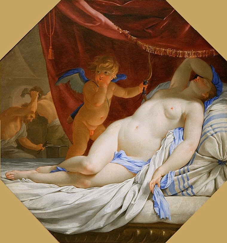 Uyuyan Venüs by Eustache Le Sueur