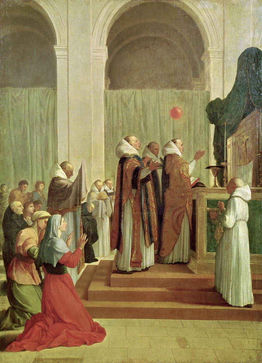 Turların St. Martin Kütlesi, 1654 by Eustache Le Sueur