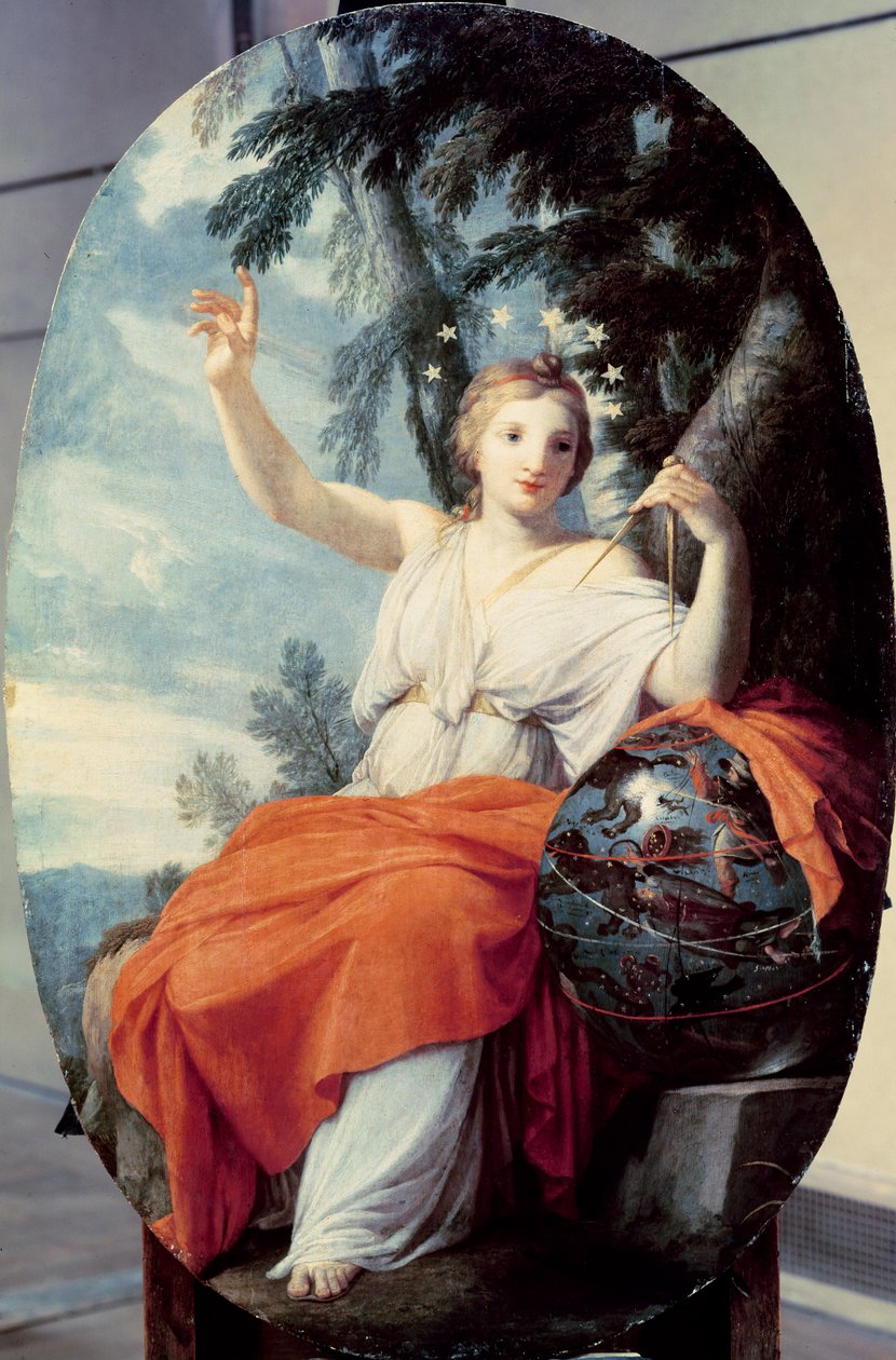 İlham Perisi Urania, 1646-47 by Eustache Le Sueur
