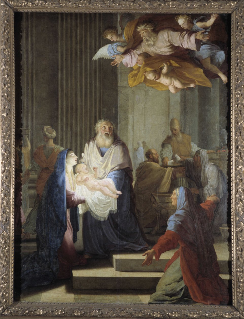 Tapınaktaki sunum by Eustache Le Sueur