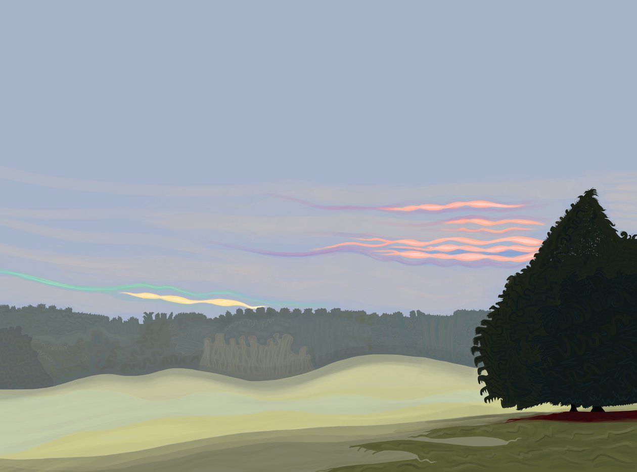 Sullivan Hill (dijital sanat) by Evan Sklar