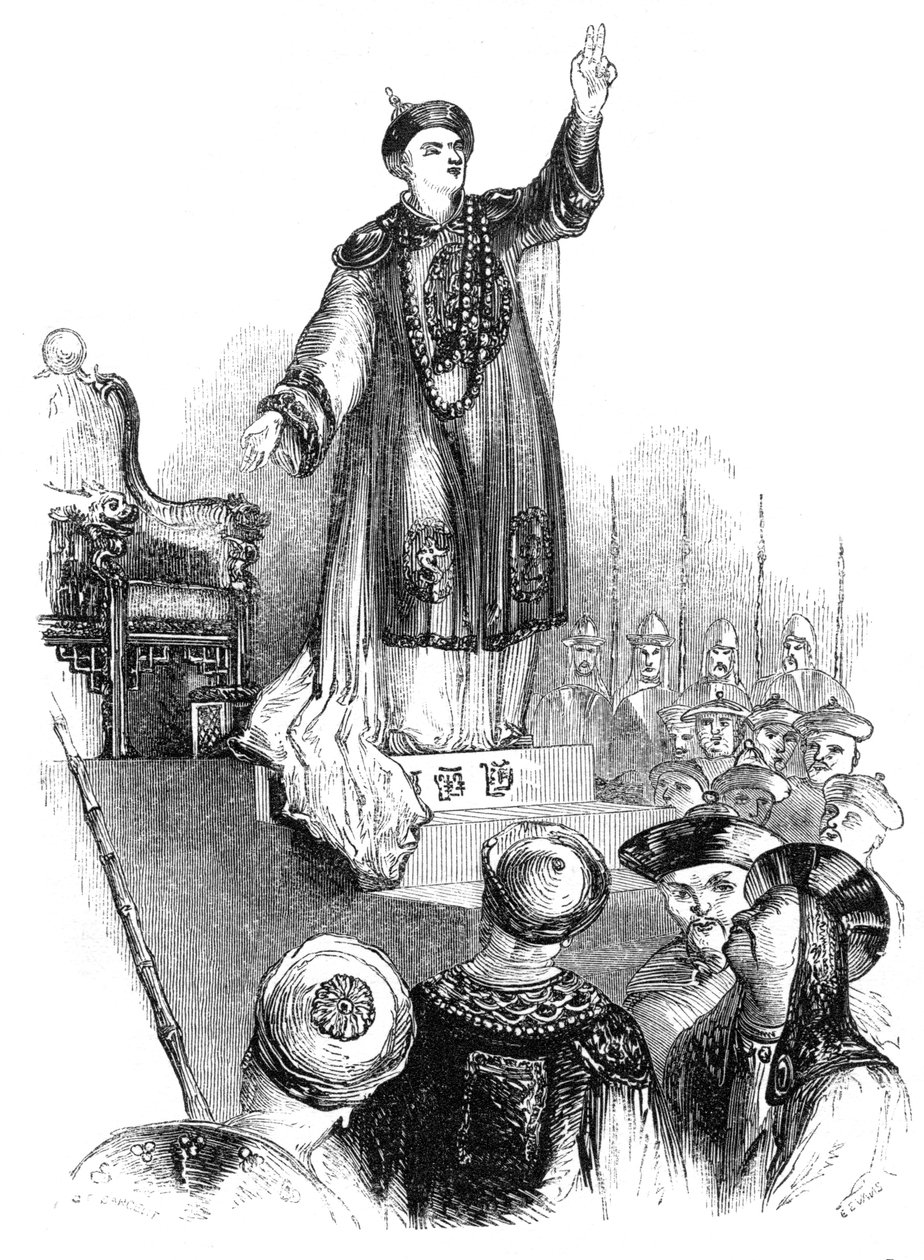 İmparatorlar yemini, 18. yüzyıl, 1847. by Evans