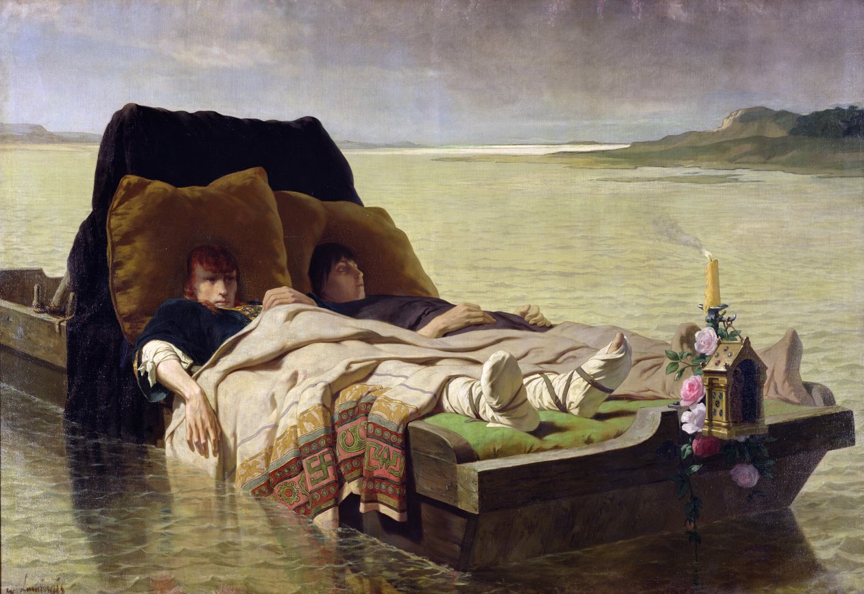 Enerves de Jumieges, 1880 by Evariste Vital Luminais