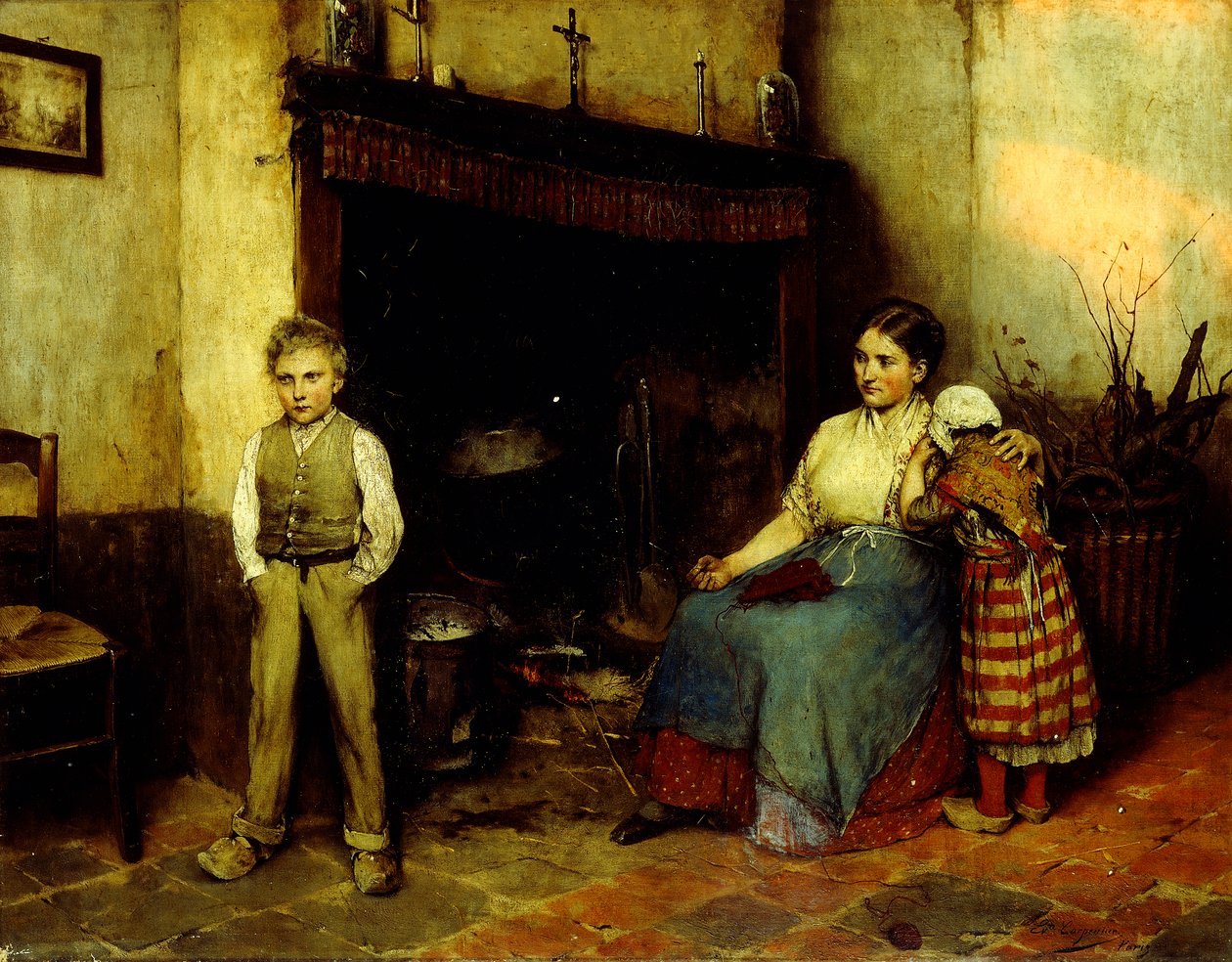 Demleme Sorunu, 1883 by Evariste Carpentier