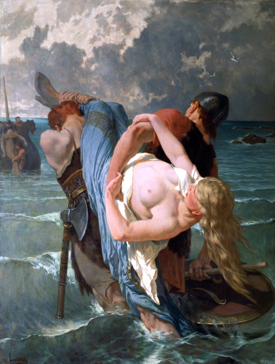 Normandiya Korsanları, c1842-1896 by Evariste Vital Luminais