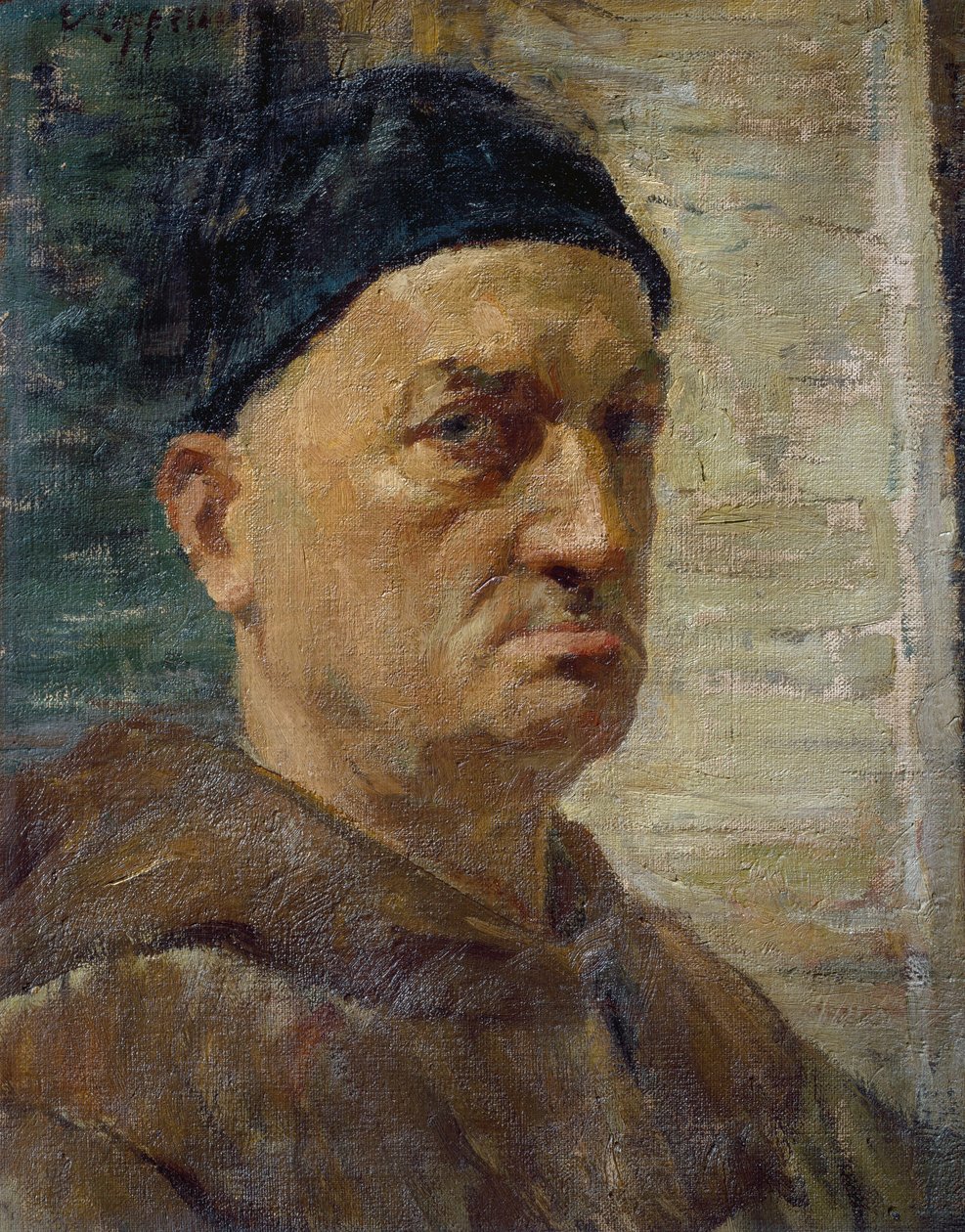 Otoportre (tuval üzerine yağlı boya) by Evaristo Cappelli