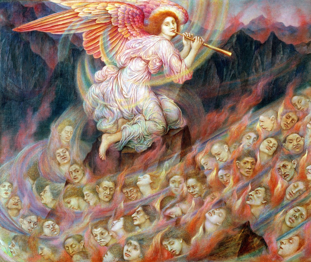 Ölüm Meleği, 1897 by Evelyn De Morgan
