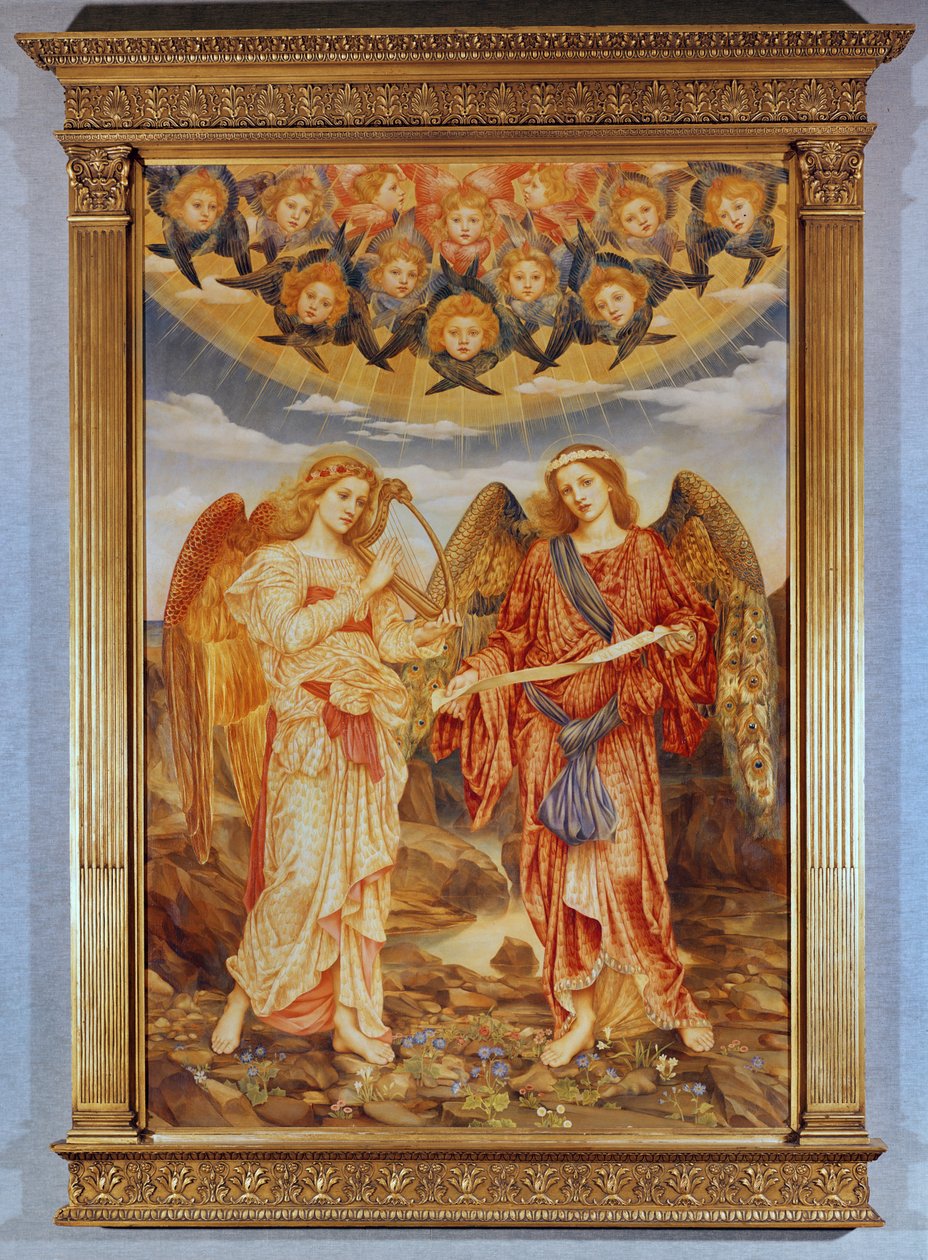 melekler by Evelyn De Morgan