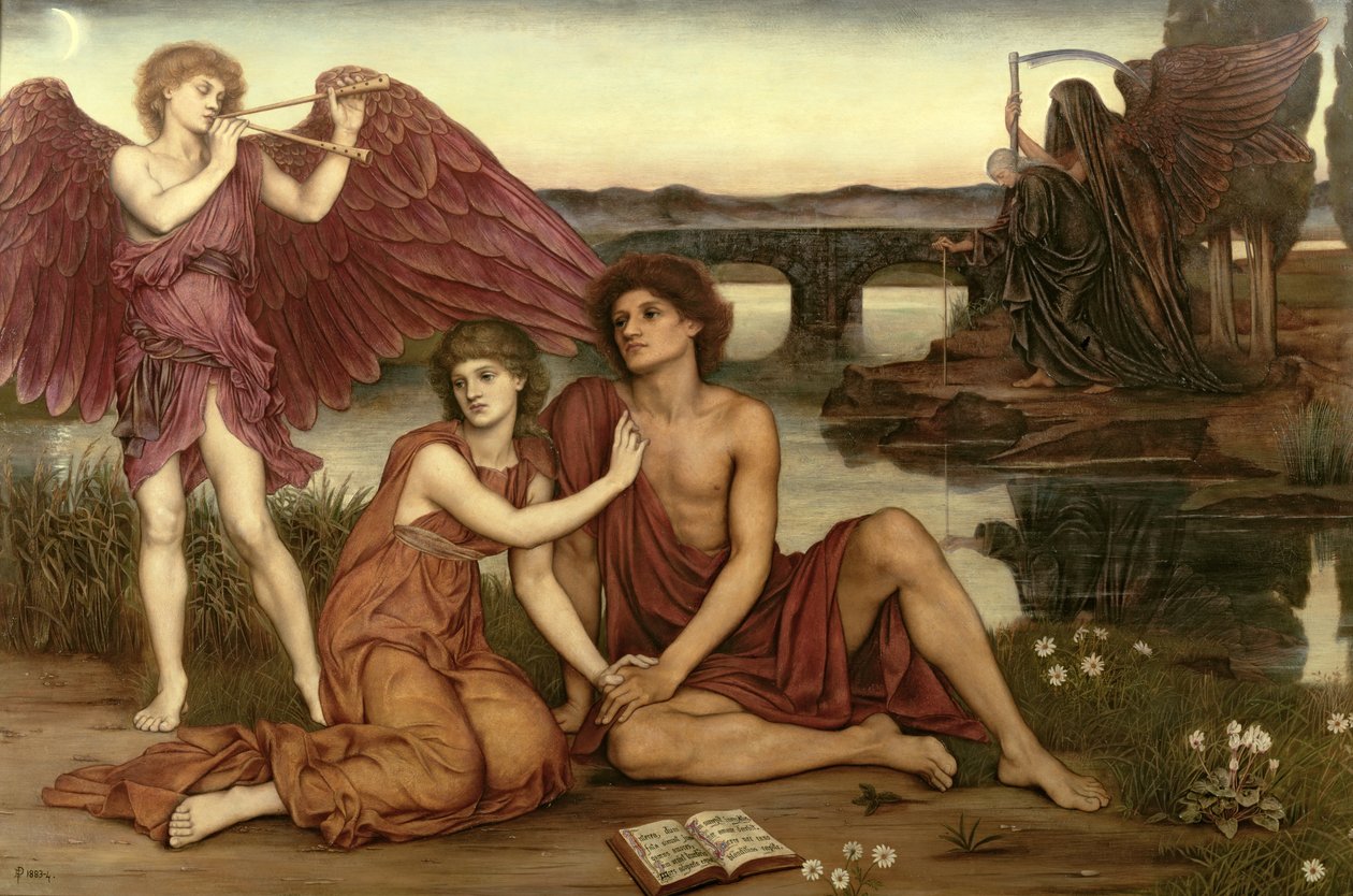 Aşkın Geçişi, 1883-84 by Evelyn De Morgan