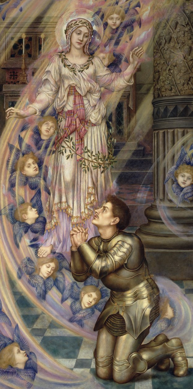 Barış Leydimiz, 1907 by Evelyn De Morgan