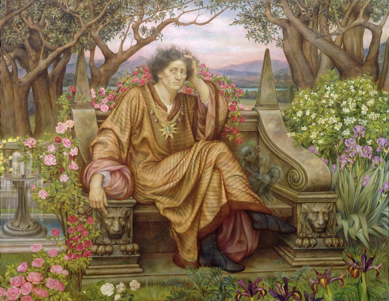 ಎ ಸೋಲ್ ಇನ್ ಹೆಲ್ ಟರ್ಕ್ by Evelyn De Morgan