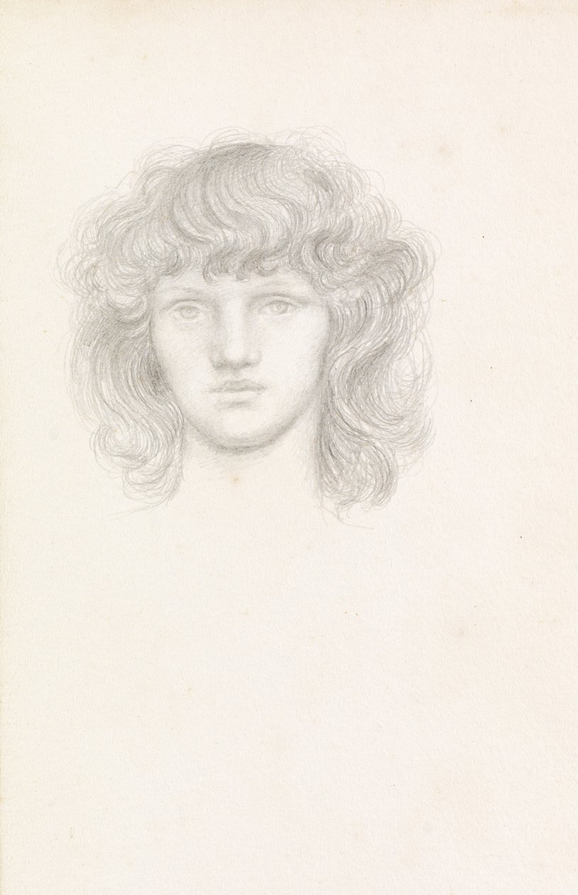 Bir Kızın Başı by Evelyn De Morgan