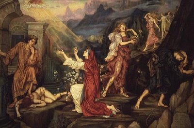 Gölgeler Vadisi by Evelyn De Morgan