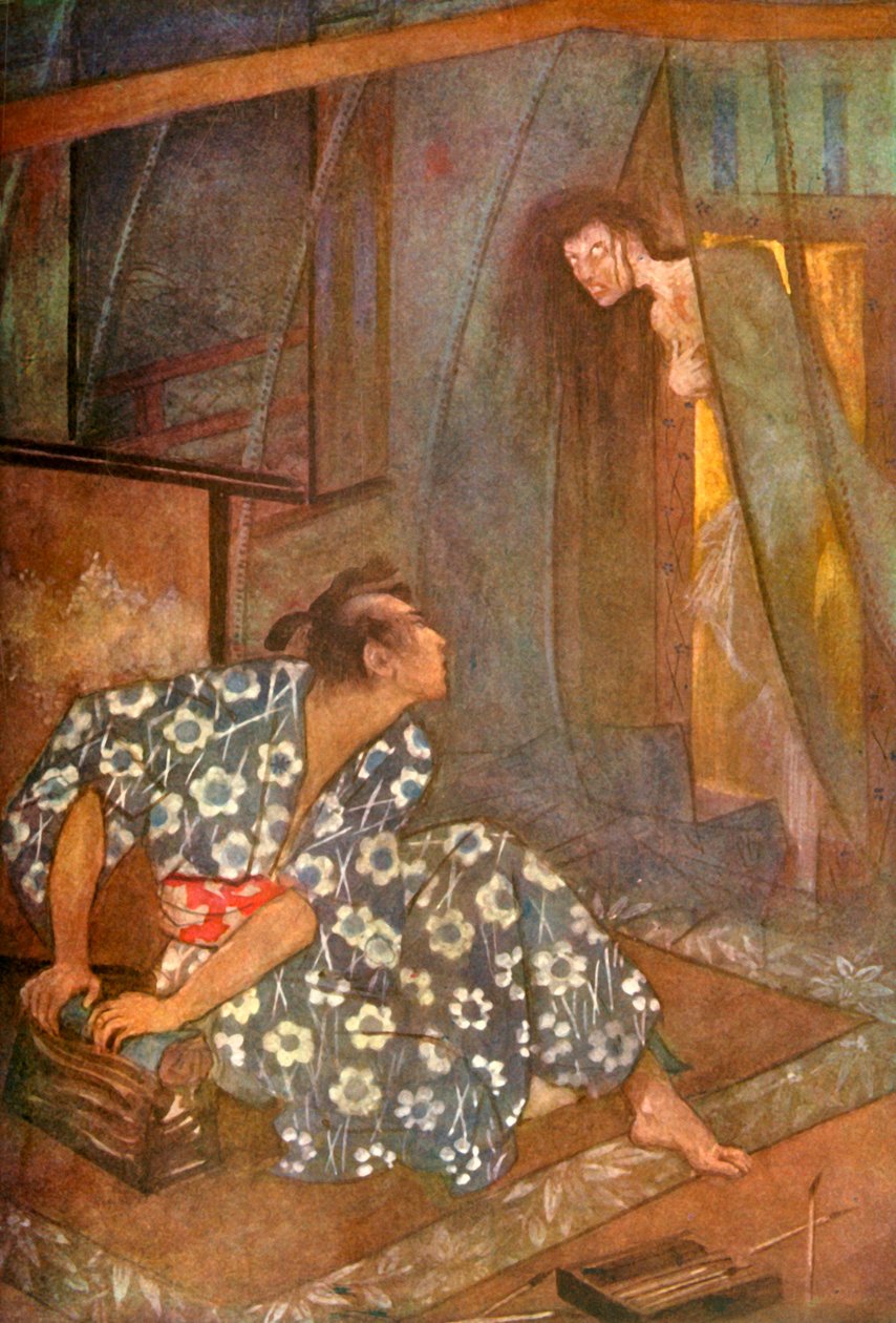 "Bir Kakemono Hayaleti", 1912. by Evelyn Paul
