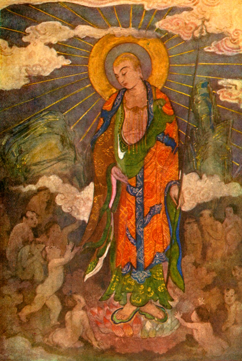 "Jizo", 1912. by Evelyn Paul
