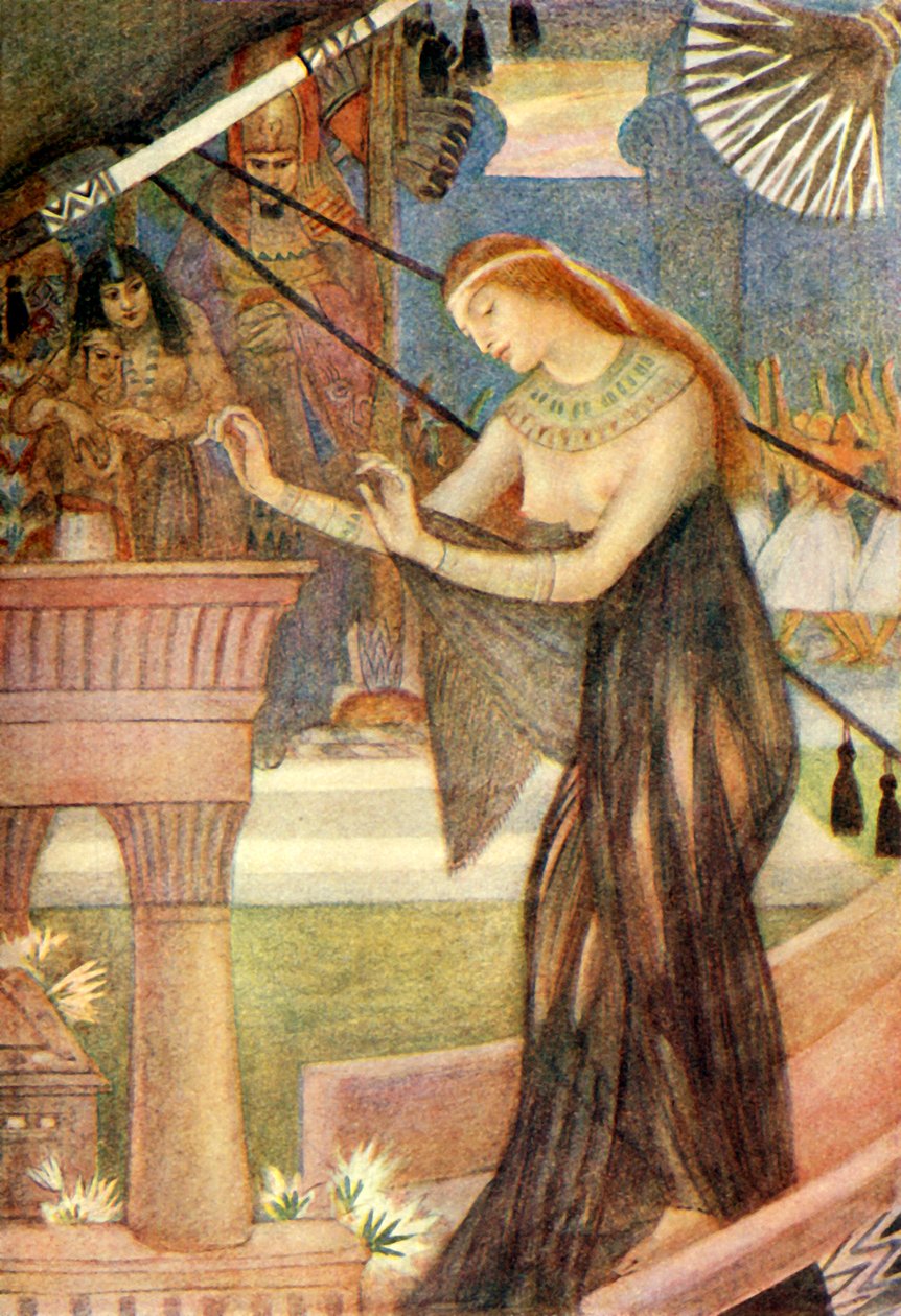 'İris'in Byblos'tan Ayrılışı', 1915. by Evelyn Paul