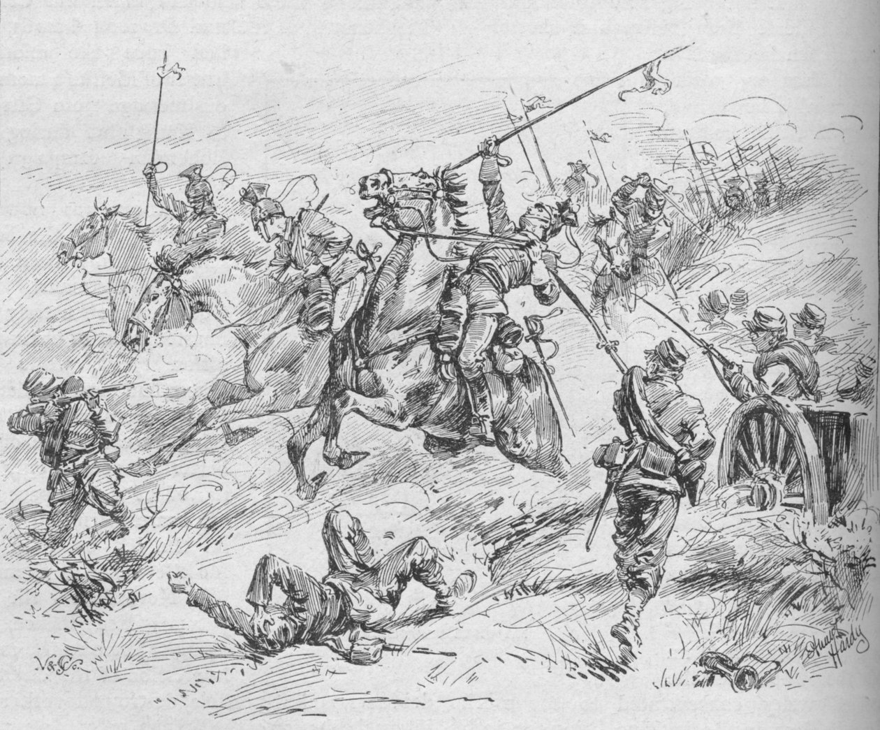 16. Uhlanların Hükmü, 1902 by Evelyn Stuart Hardy