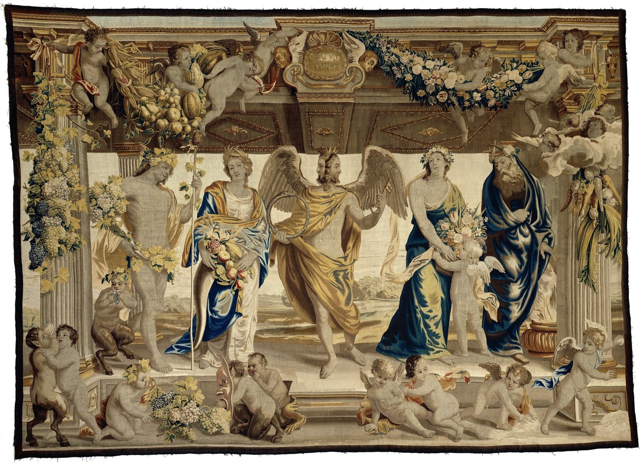 Dört mevsim Aylar, mevsimler, elementler, gündüz ve gece (dizi adı) by Everaert Leyniers