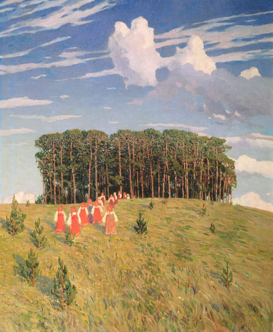 Slav Kutlaması, 1911 by Evgeny Ivanovich Stolista
