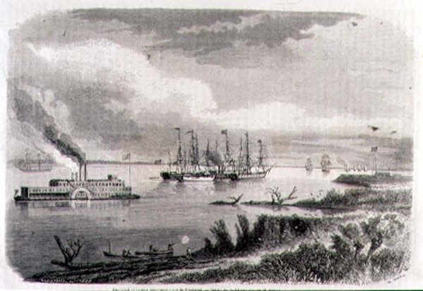 Stephane Pannemaker (1847-1930) tarafından oyulmuş Mississippi
