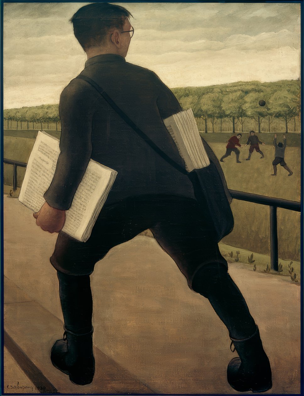 gazeteci by Ewald Schönberg