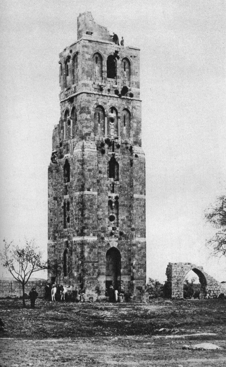 Kırk Şehitler Kulesi, Ramla, Filistin, 1930