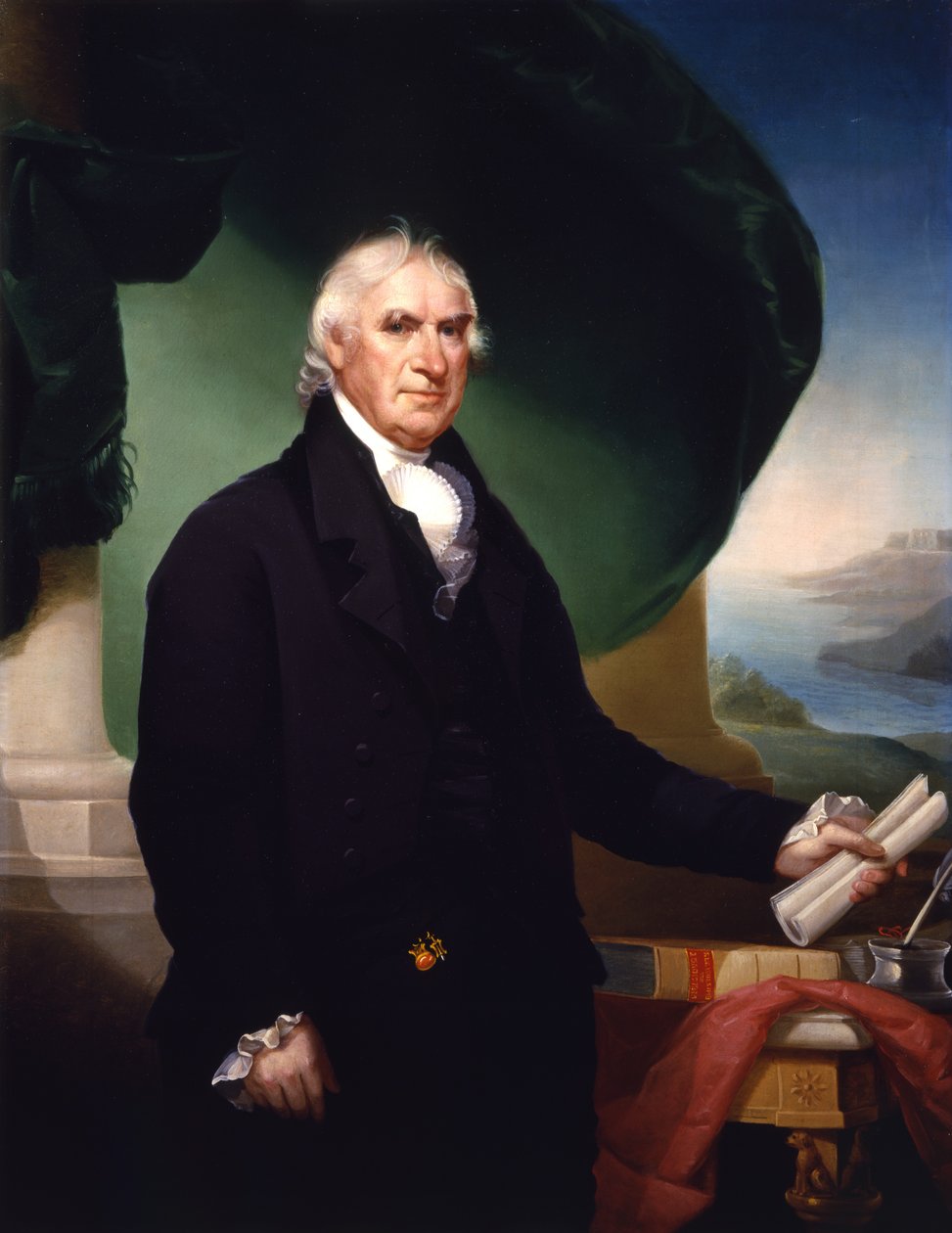 Vali George Clinton, 1814 by Ezra Ames