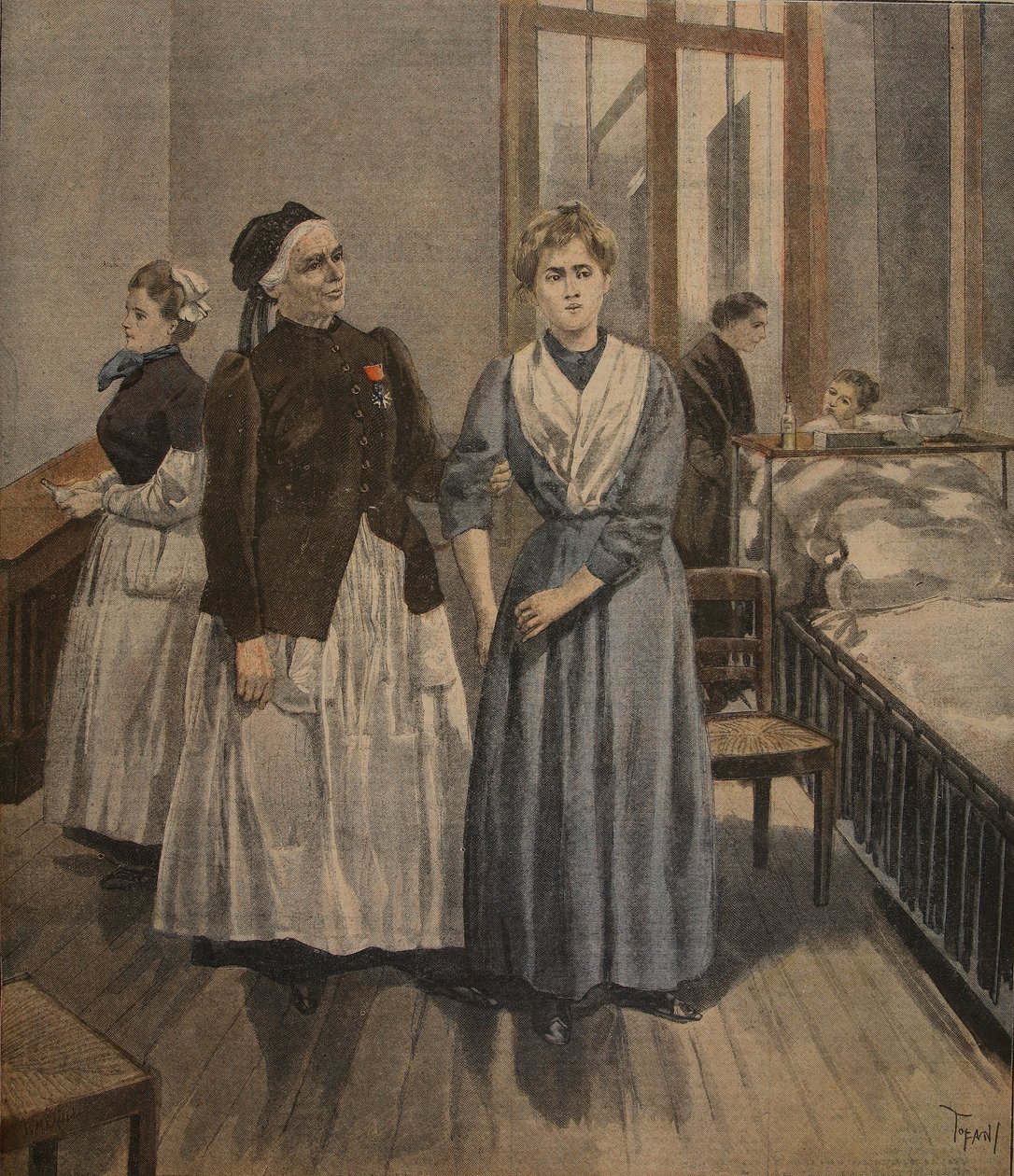 Madamoiselle Bottard için Şeref Haçı, 