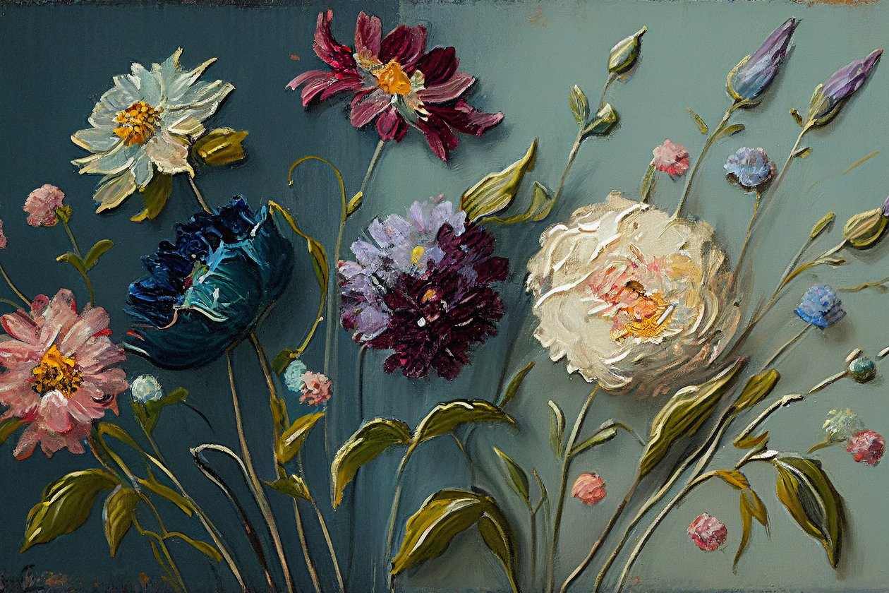 Soyut Antika çiçek sanat eserleri, yatak odası duvar sanatı dekoru, duvar sanatı baskıları by F. Abderrahim