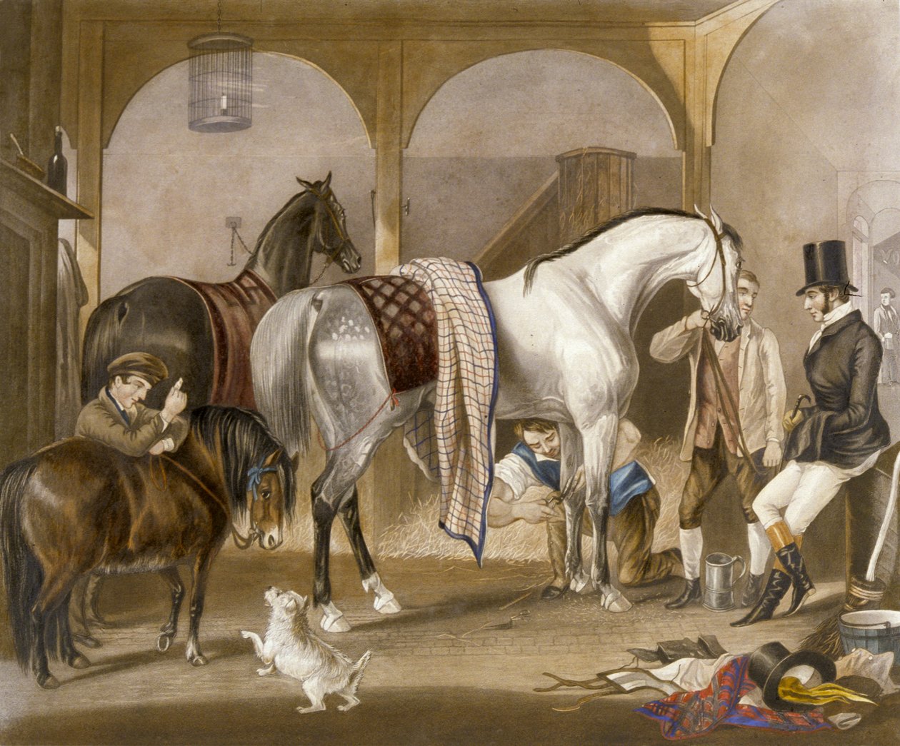 Clipper, J.R. Mackrell tarafından oyulmuş (renkli taş) by F. C. (after) Turner