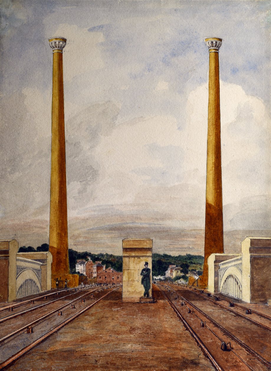 Camden Demiryolu by F. C. Hakewill