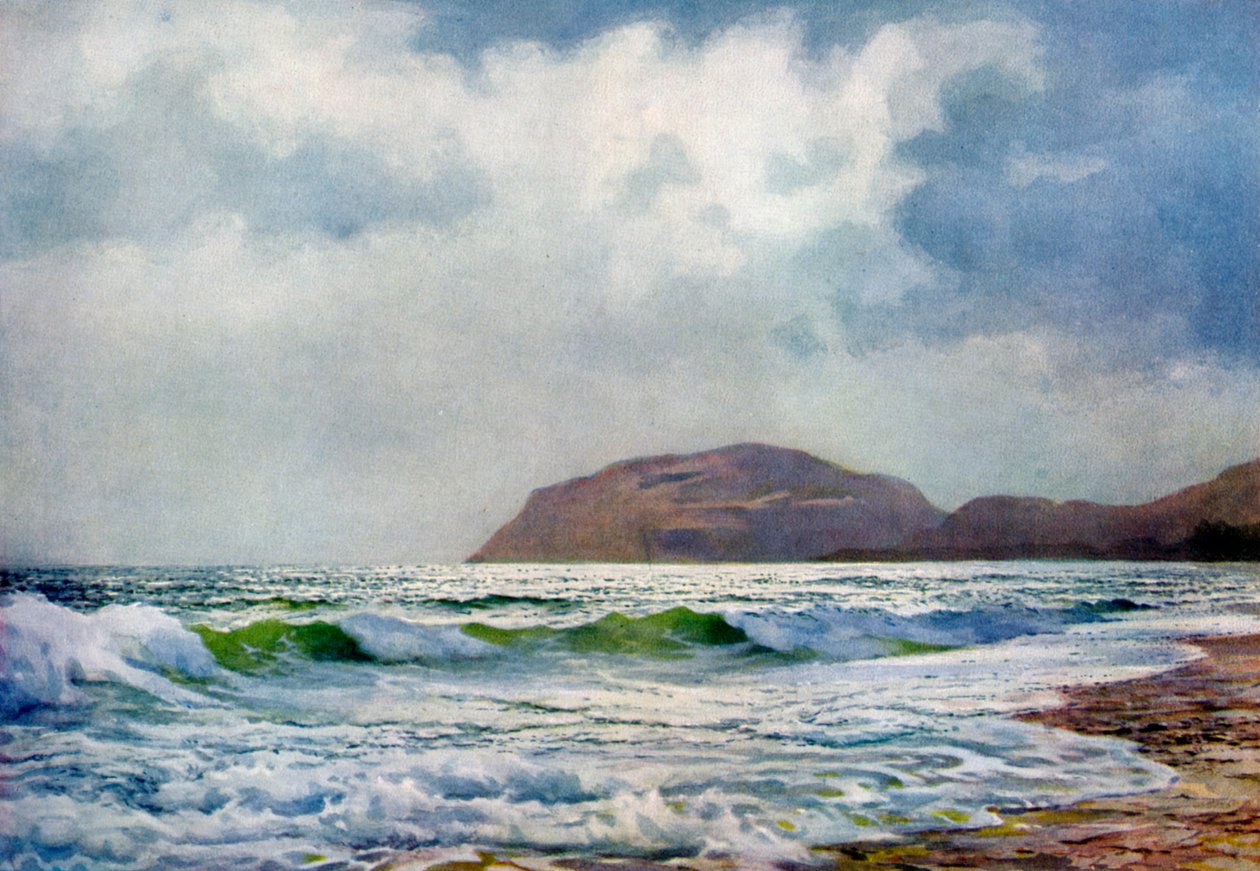 Llandudno Yakınlarında Fırtınalı Bir Gün, Galler, 1924-1926 by F. C. Varley