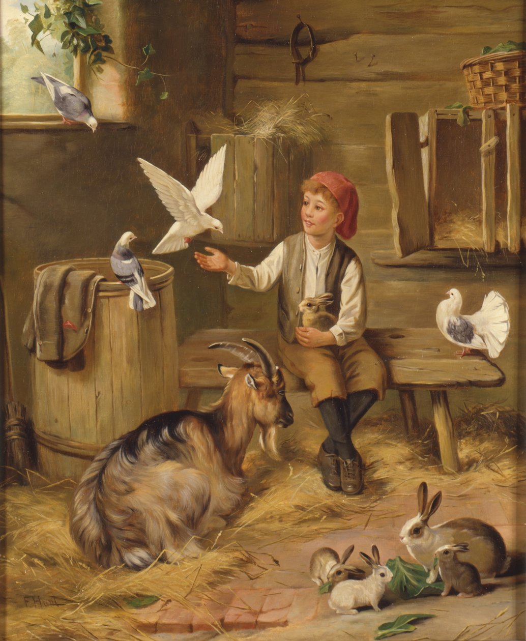 Çiftlik arkadaşları by F. Hunt