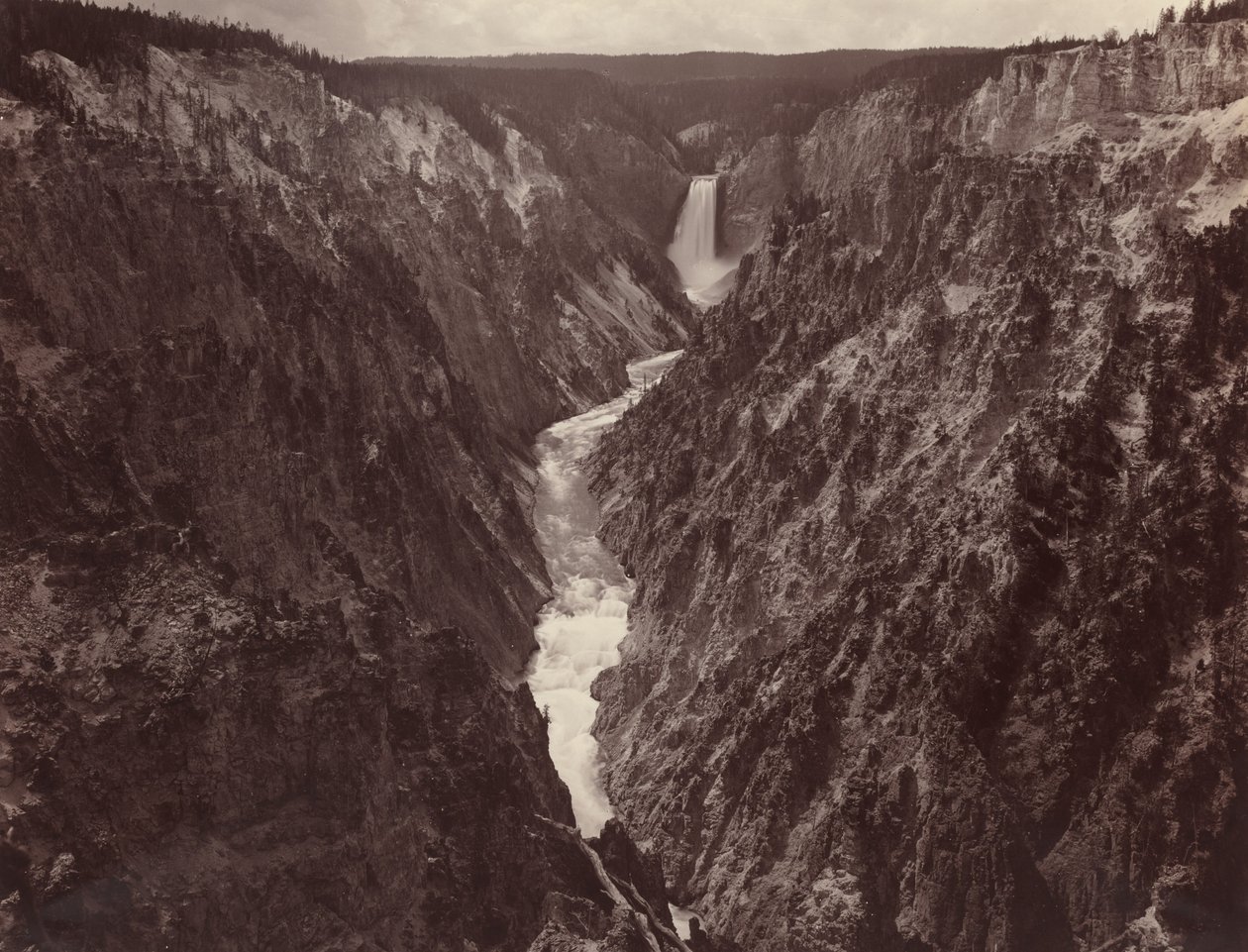 Yellowstone ve Şelalelerinin Büyük Kanyonu by F. Jay Haynes