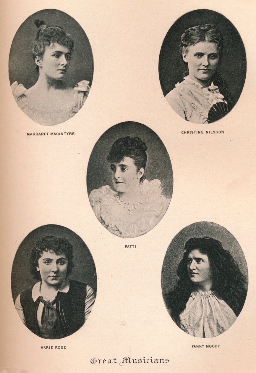 Büyük Müzisyenler - Plaka XII, c1890, 1895 by F. Jenkins Heliog