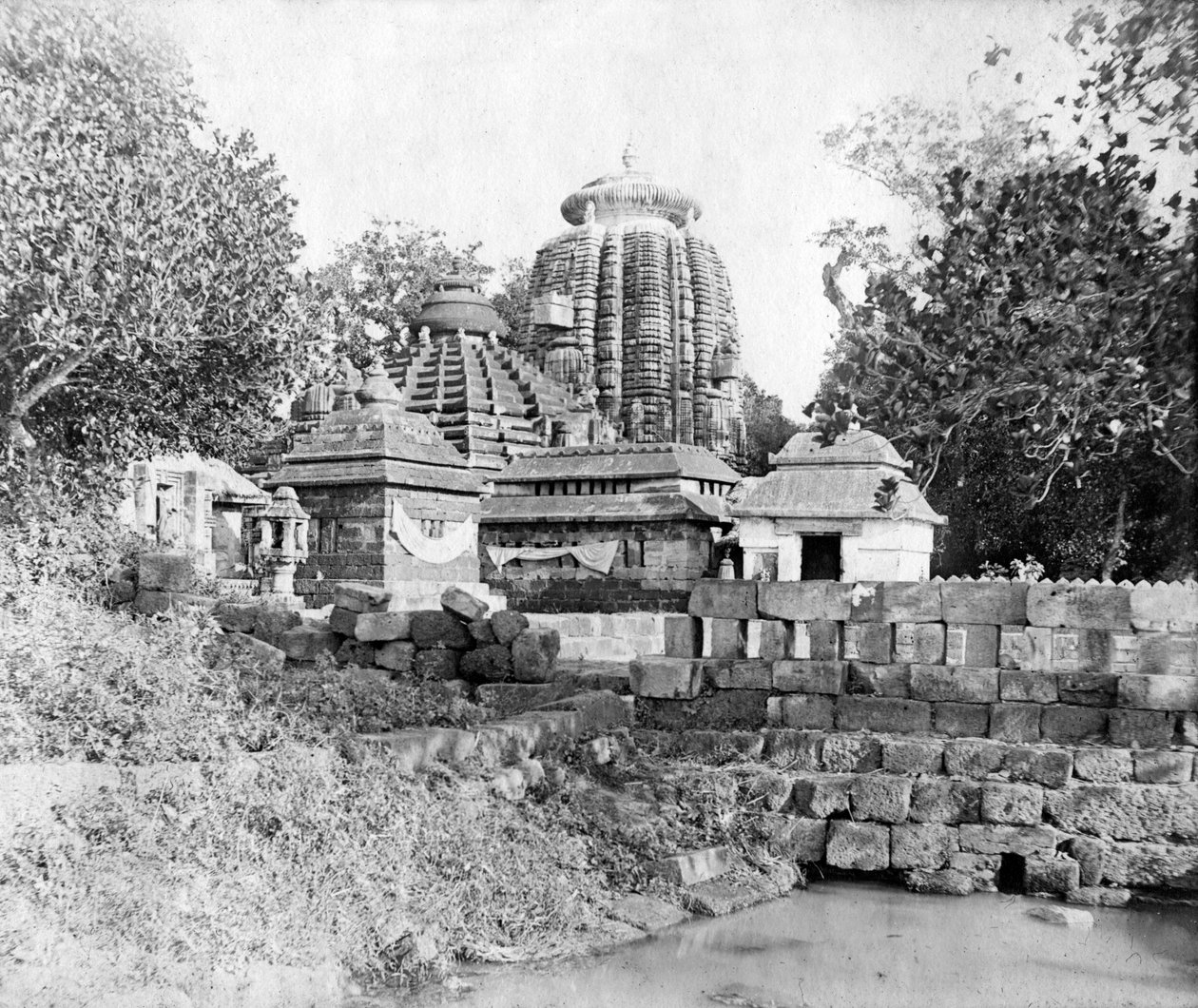 Lingaraj tapınağı, Bhubaneswar, Orissa, Hindistan, 1905-1906 by F. L. Peters