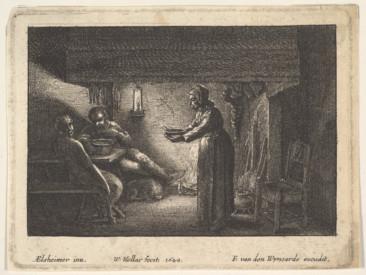 Satir ve Köylü, 1644. by F van den Wyngarde