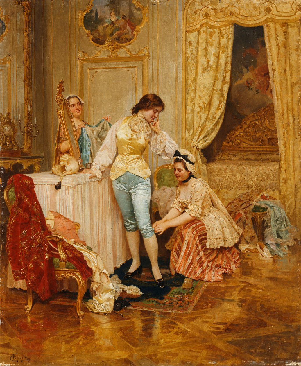 Maskeli Balo için Giyinme, by Fabio Cipolla